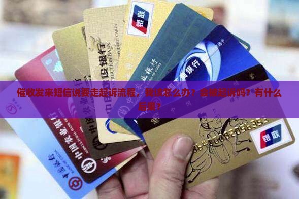 催收发来短信说要走起诉流程，我该怎么办？会被起诉吗？有什么后果？