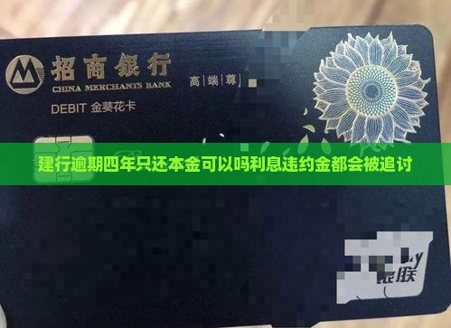 建行逾期四年只还本金可以吗