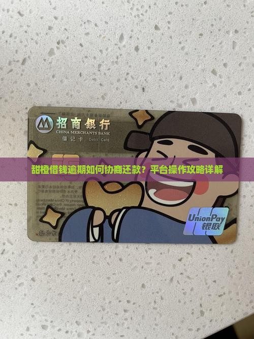 甜橙借钱协商攻略如何操作
