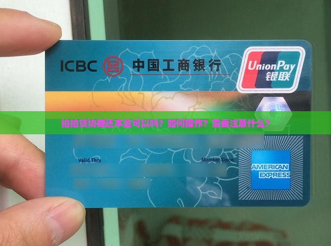 拍拍贷协商还本金可以吗如何操作