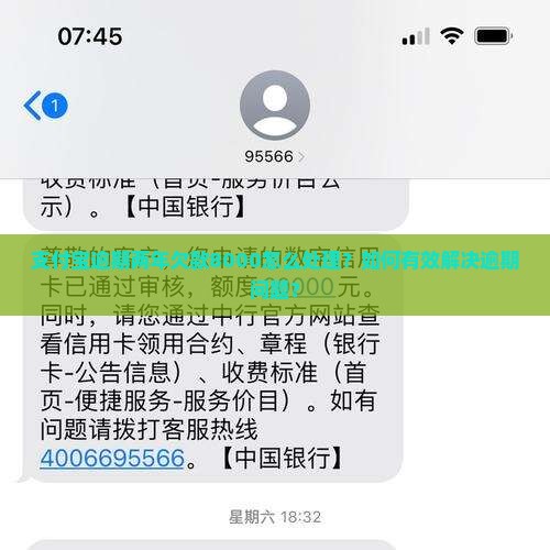 欠支付宝8000逾期2年如何处理