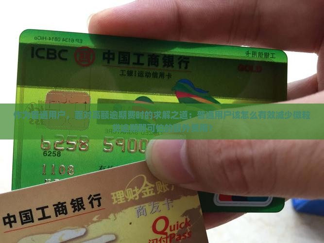 微粒贷逾期费太高了怎么减免