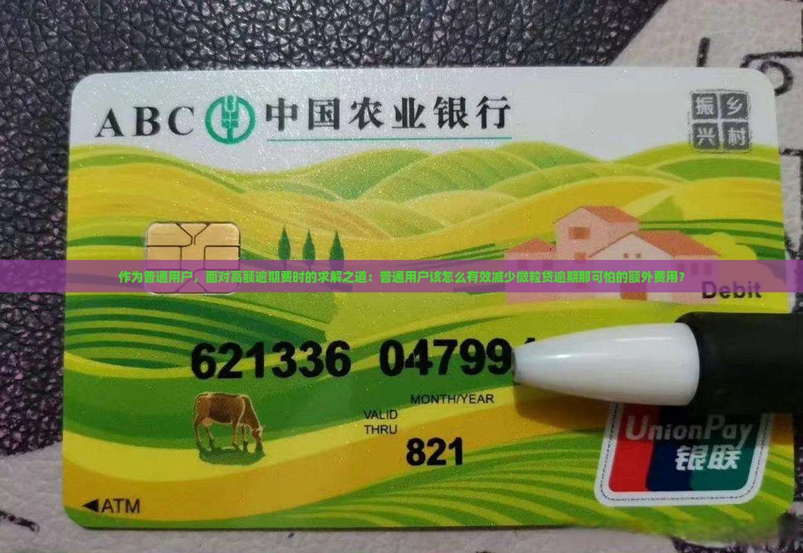 微粒贷逾期费太高了怎么减免
