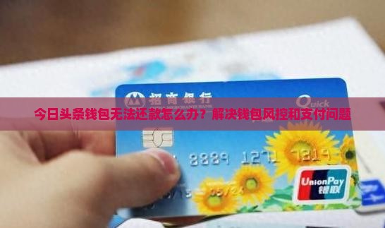 今日头条钱包无法还款怎么办 今日头条钱包无法还款怎么办