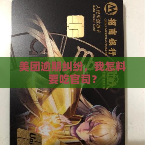 美团逾期说准备起诉我