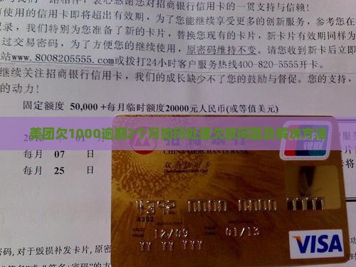 美团欠1000逾期2个月如何处理