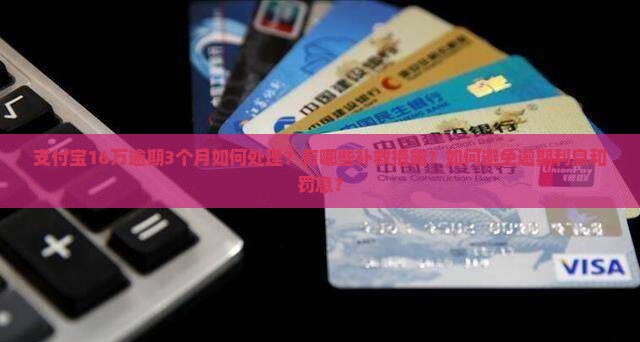 支付宝16万逾期3个月如何处理
