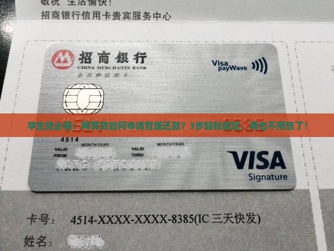 网育贷暂缓还款申请流程详解
