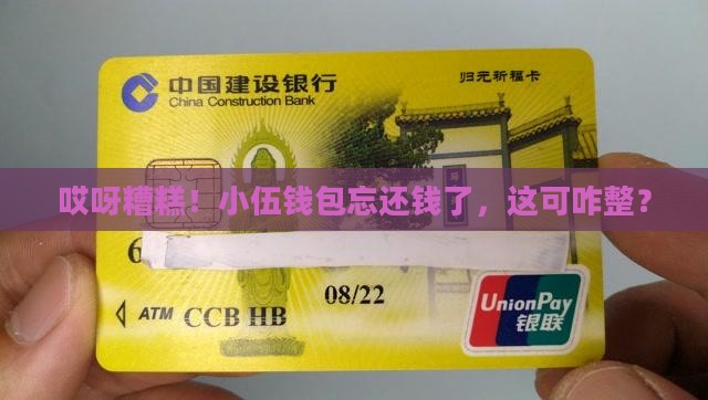 小伍钱包忘记还款怎么办