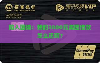美团借钱3000还不上怎么办呢