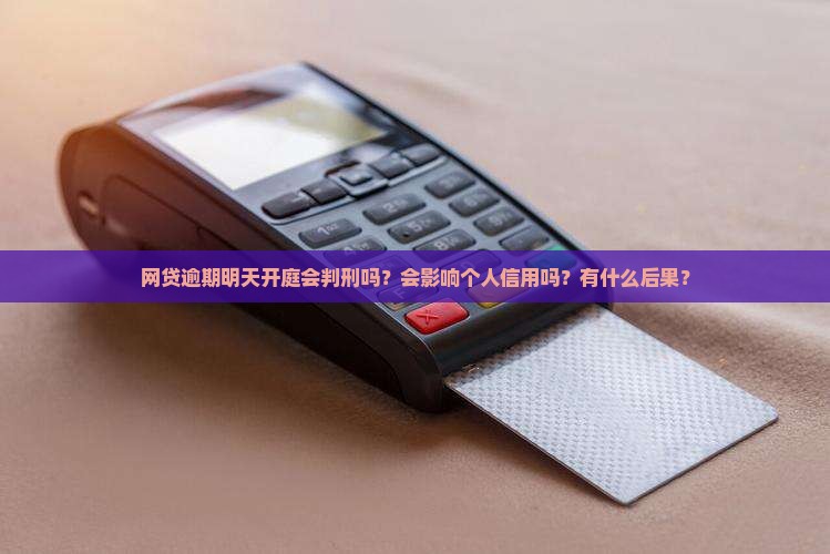 网贷逾期明天开庭会判刑吗