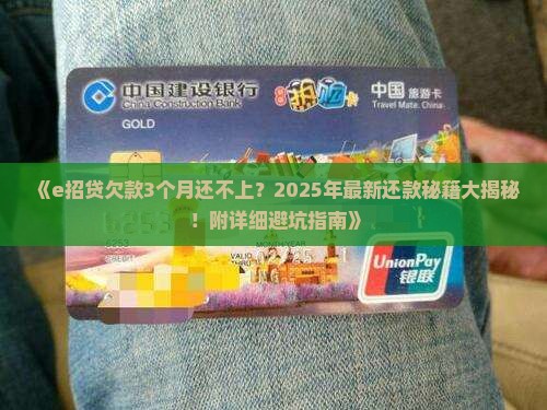 e招贷欠款3个月怎么办