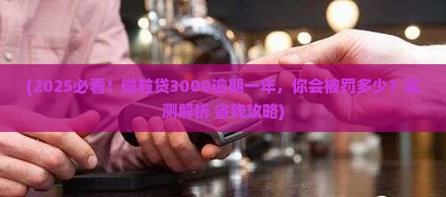 微粒贷3000逾期一年后的处罚措施是什么
