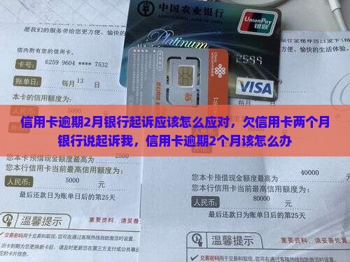 信用卡逾期2月银行起诉应该怎么应对