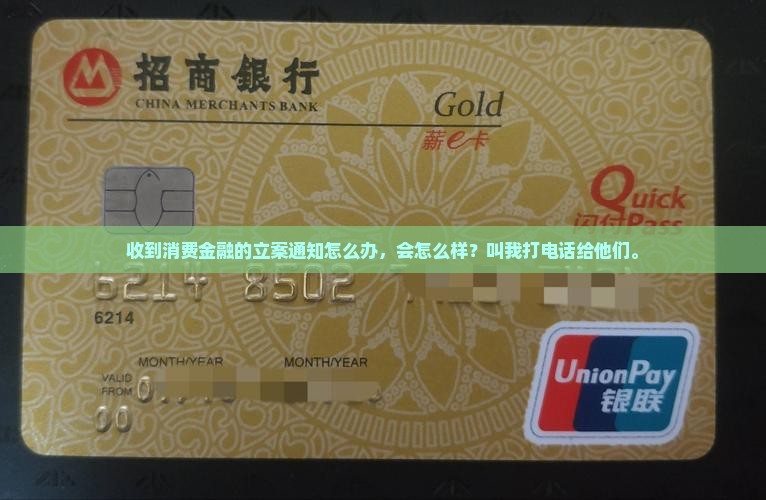 收到消费金融的立案通知怎么办