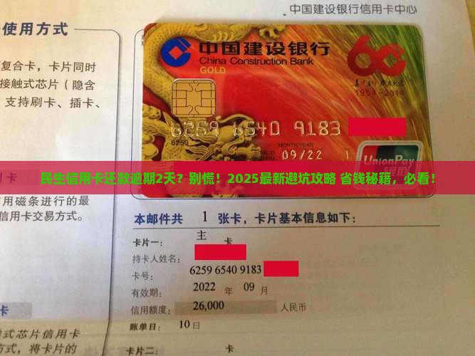 民生信用卡还款逾期2天