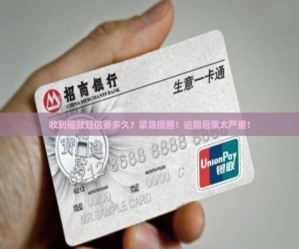 收到催款短信要多久