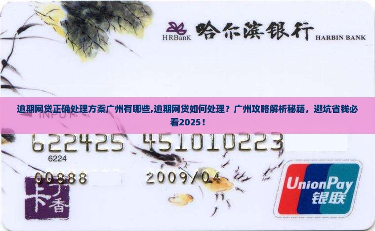 逾期网贷正确处理方案广州有哪些