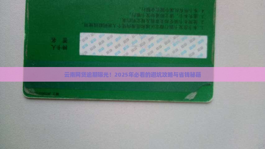 云南省网贷逾期情况如何 云南省网贷逾期情况如何