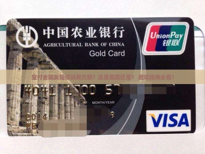 宝付金融发短信说我欠款该怎么办