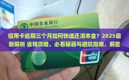 信用卡逾期三个月如何快速还清本金