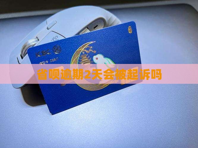 省呗逾期2天会被起诉吗