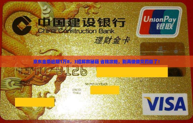 京东金条逾期一万八怎么处理