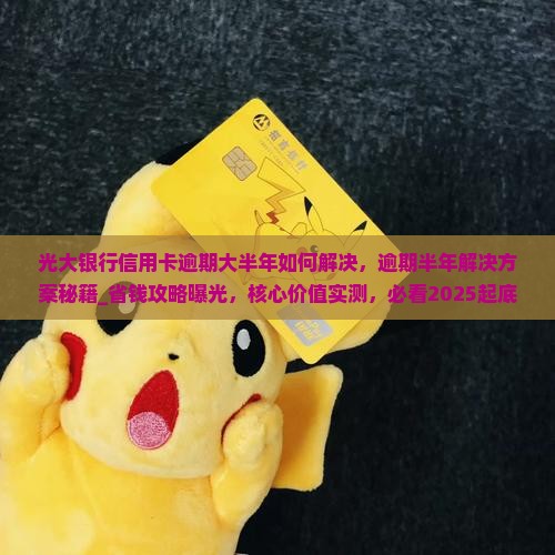 光大银行信用卡逾期大半年如何解决