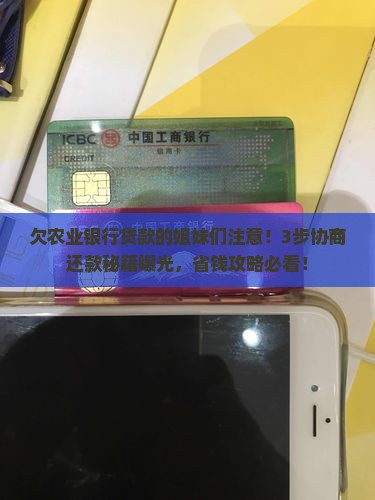 欠农业银行贷款如何协商还款