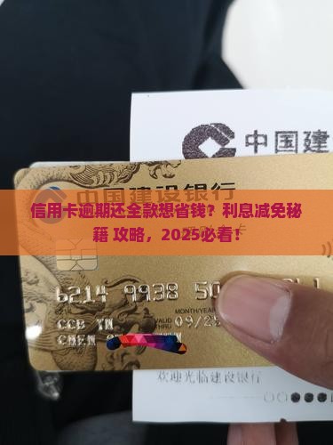 信用卡逾期还全款减免利息如何操作