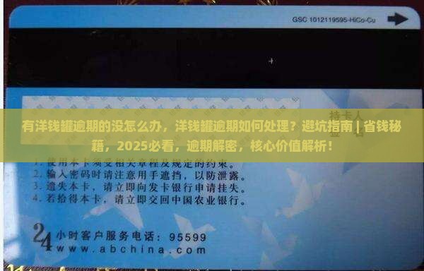有洋钱罐逾期的没怎么办