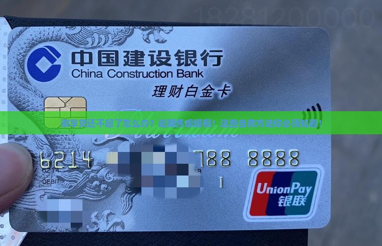 徽享贷还不起了怎么办