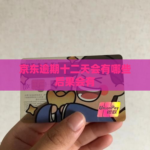 京东逾期十二天会有哪些后果会有