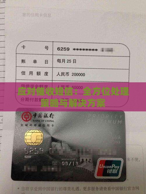 应对催收短信：全方位处理策略与解决方案