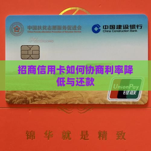 招商信用卡如何协商利率降低与还款
