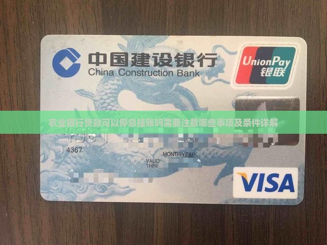 农业银行贷款可以停息挂账吗需要注意哪些事项及条件详解