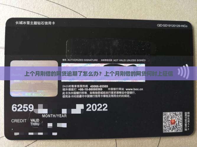 上个月刚借的网贷逾期了怎么办？上个月刚借的网贷何时上征信