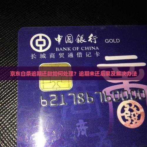 京东白条逾期还款如何处理
