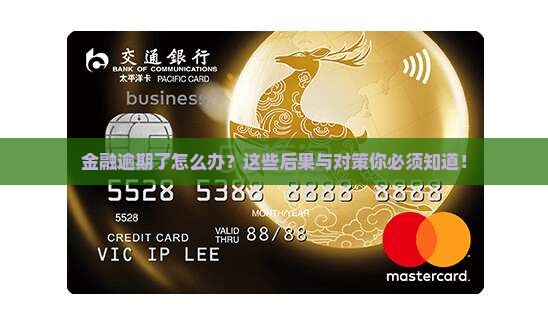 金融逾期的后果及应对措施
