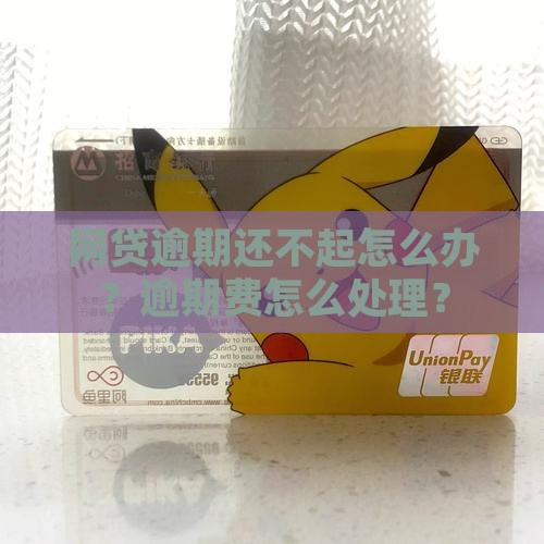 网贷逾期有逾期费怎么办