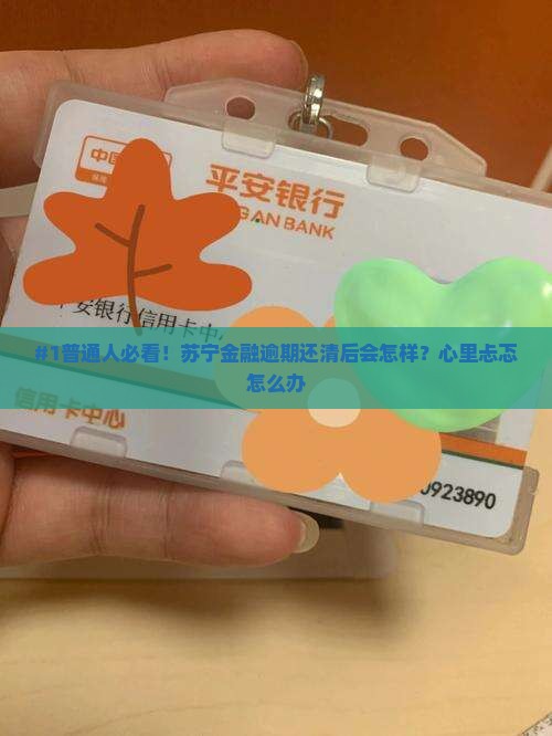 苏宁金融逾期还清后果