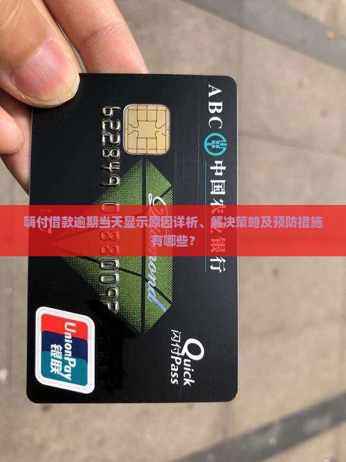 嗨付借款当天显示逾期原因分析及解决方法