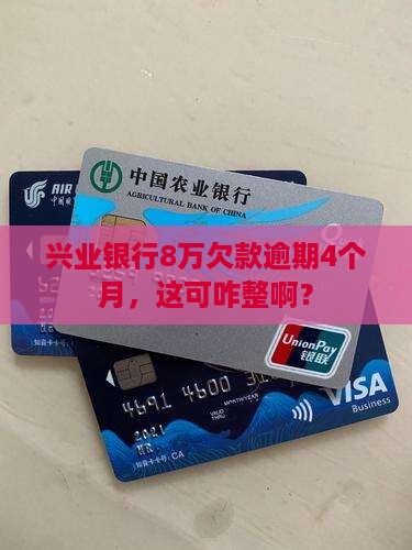 兴业银行欠8万逾期4个月怎么办