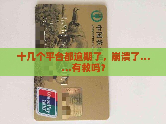 十几个平台逾期怎么办