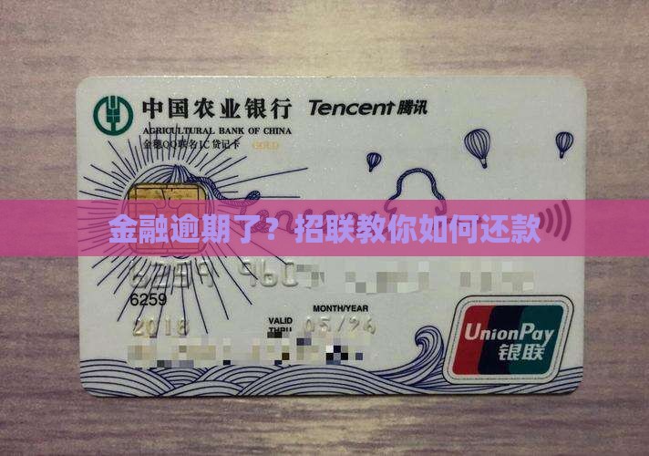 我欠招联金融几千元逾期了怎么办抓紧还款