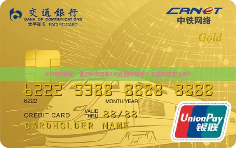 金燕e贷逾期一天怎么还可以补救吗