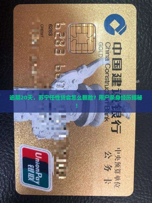 苏宁任性贷逾期20天后会发生什么