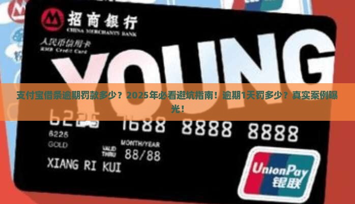 支付宝借条逾期罚款多少