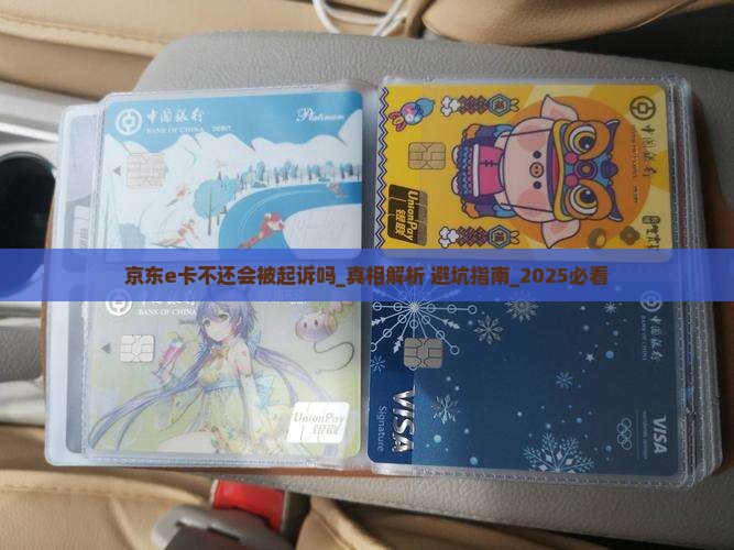 京东e卡不还会被起诉吗