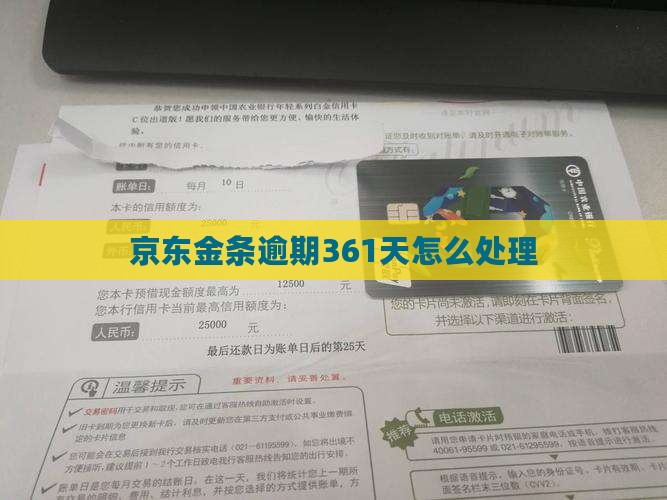 京东金条逾期361天怎么处理